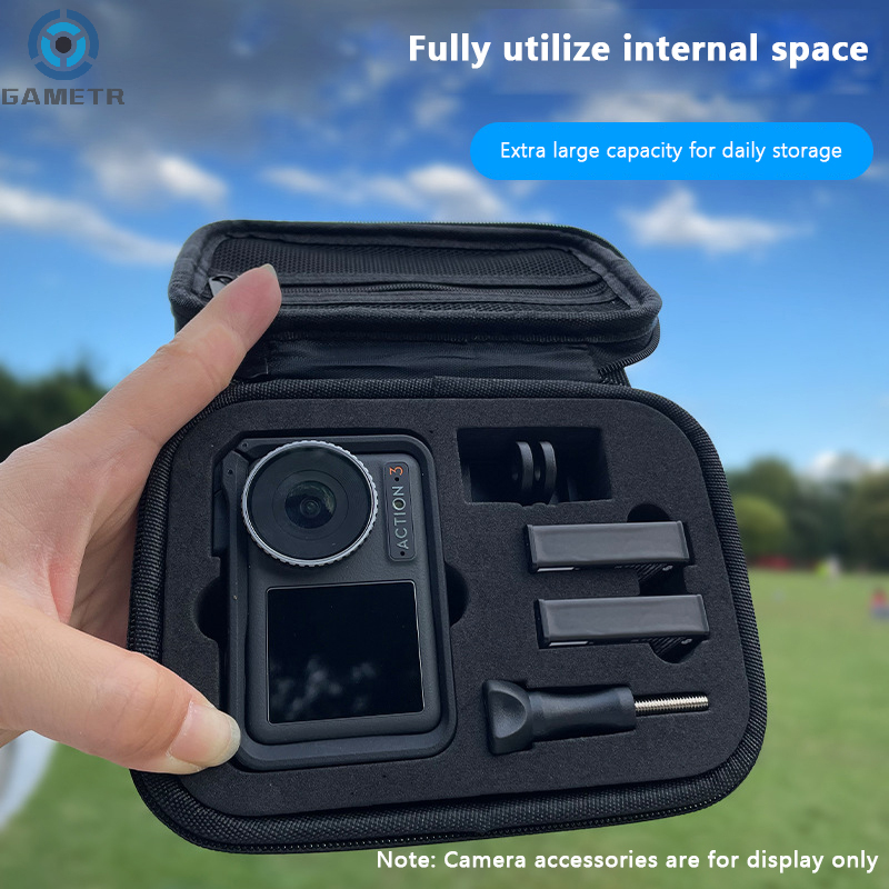 Mini Handbag For DJI Action 3 4 Carrying Case Travel Bag Camera Accessories For DJI Osmo Action 4 3 Storage Bag Protective Box