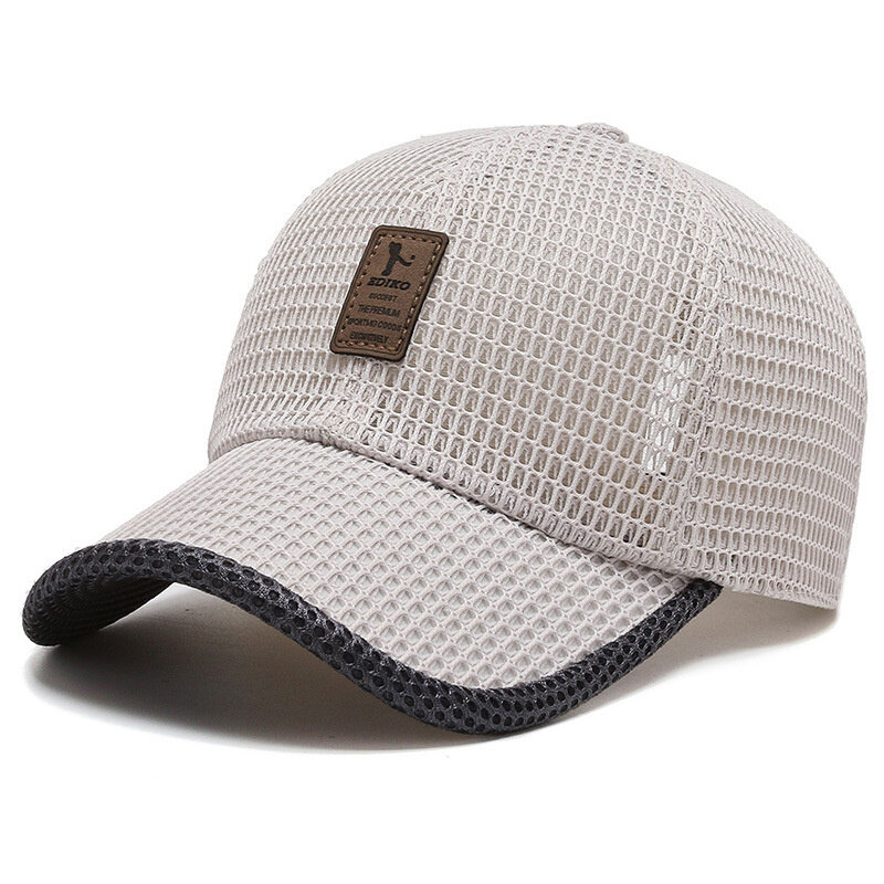 Summer Mesh Baseball Cap for Men Adjustable Breathable Caps Quick Dry Running hat Baseball Cap for Men Women Outdoor Sports