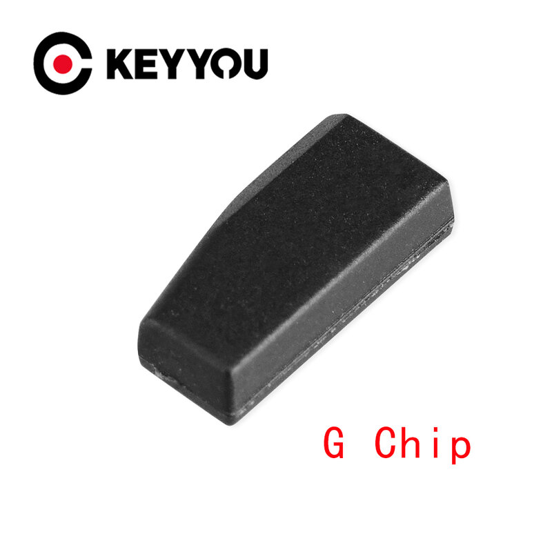 KEYYOU Transponder Key Remote Key Chip Blank For Toyota G Chip Transponder Carbon