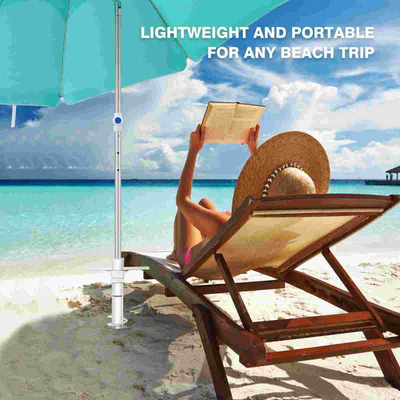 Подставка для зонта с заземлением, пляжные аксессуары, необходимые для отпуска
