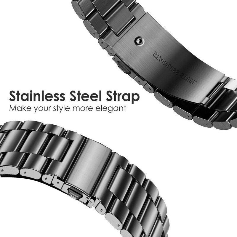 Pulsera de acero inoxidable para Xiaomi Mi Band 8 Pro, Correa de Metal para reloj inteligente, accesorios de pulsera
