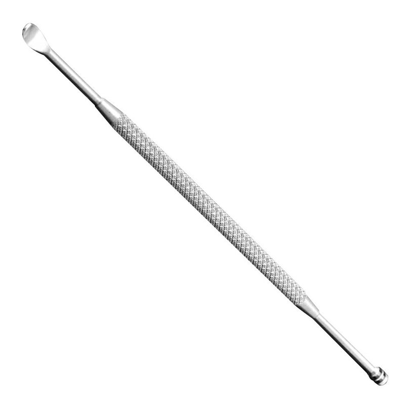 Stainless steel ear picking wax remover curette cleaner ear care tool earpick (type 1) silver