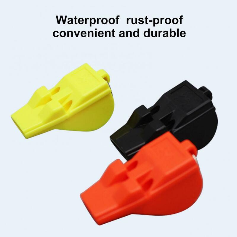 Compact Colored Referee Whistle High Decibel Sports Training Supplies for Basketball Soccer Cheer Fans