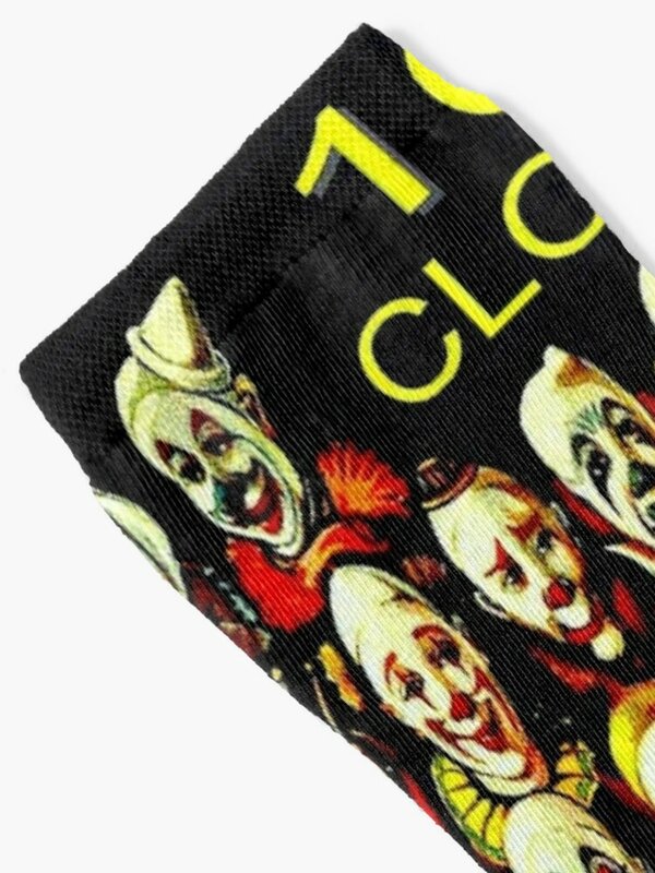 Clown Kongress; Vintage Zirkus Werbung Druck Socken Winter Socken Frauen