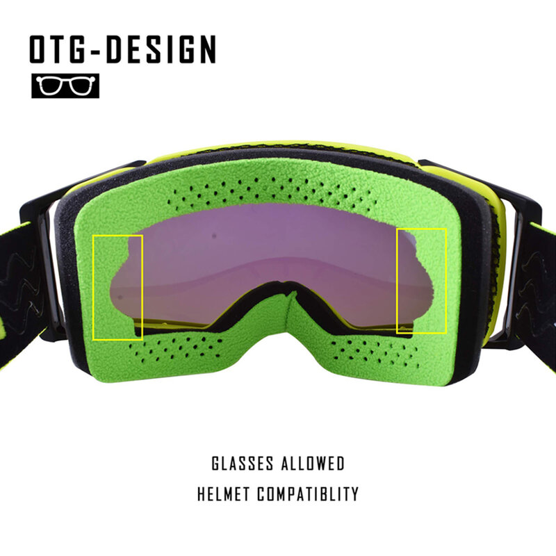 IOQX-Óculos De Corrida De Motocross Para Homens, Motocicleta MTB, Óculos De Ciclismo, Novo