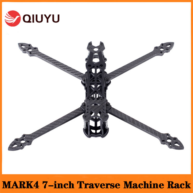 Mark4 7-inch Carbon Fiber Rack Four Axis Fpv Traversing Aircraft Aerial Drone Load Capacity