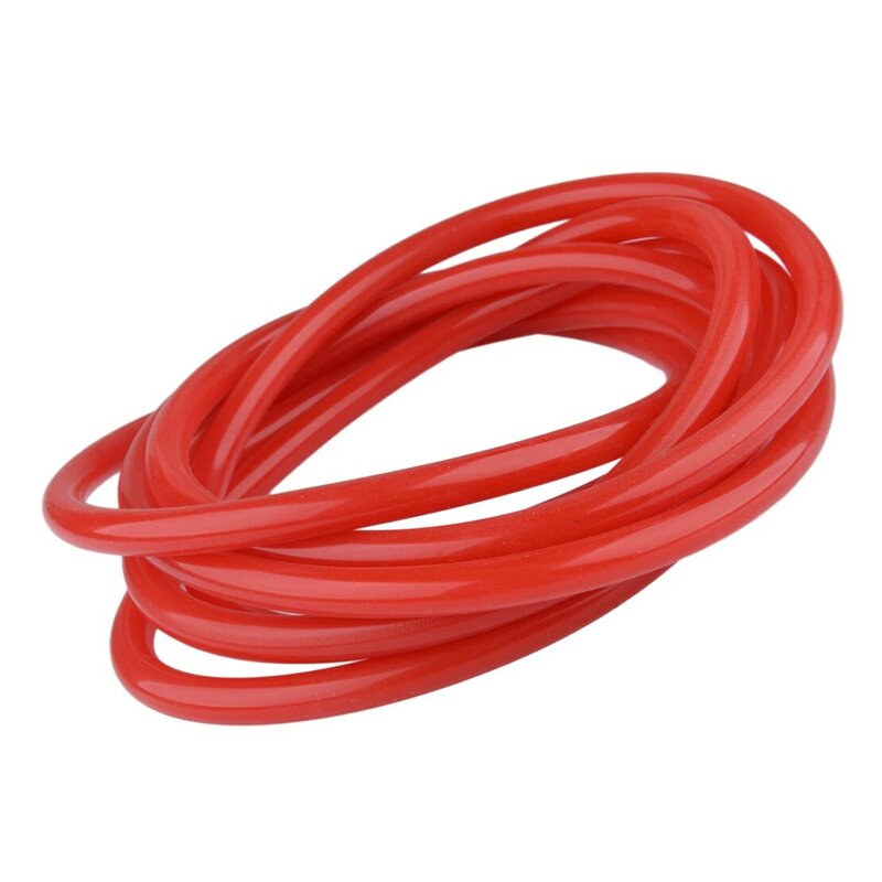 1/8" ID 3mm OD 9mm 10 Feet Fuel Air Silicone Vacuum Hose Line Tube Pipe Red fit for Universal