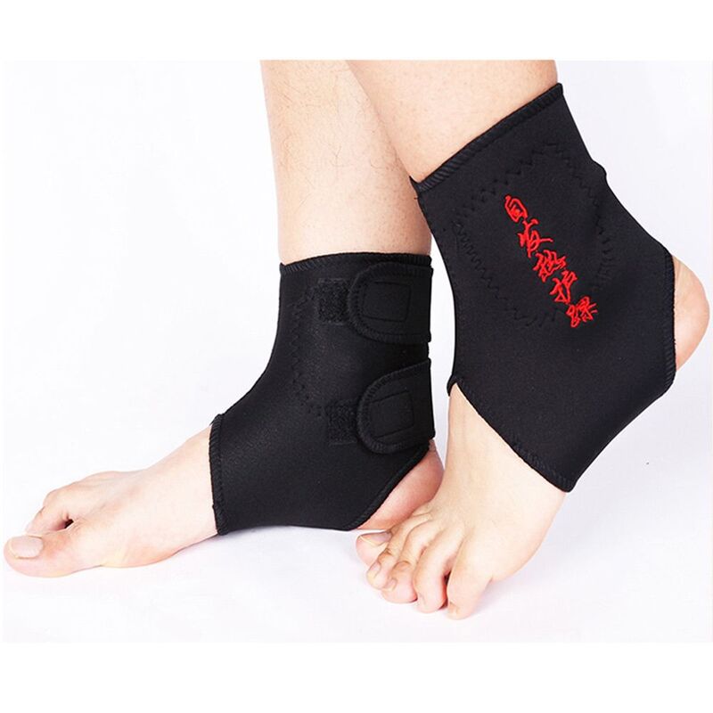 Terapia magnética auto aquecimento artrite compressão cintas almofada do pé cuidados de saúde cinta envoltório cinto tornozelo suporte protetor