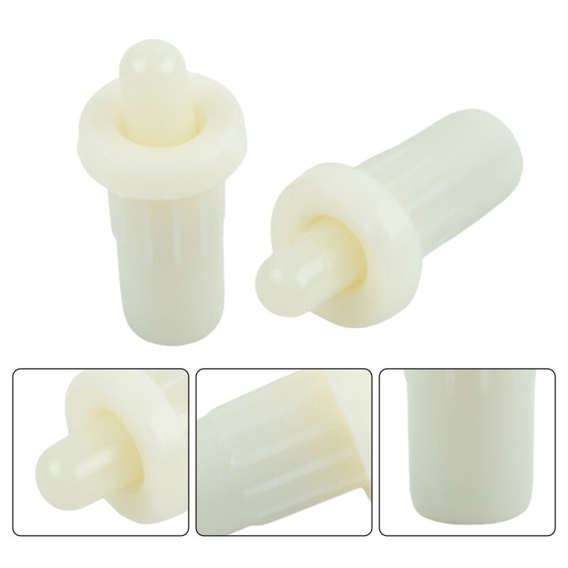 Piezas de plástico para reparación de persiana, clavijas de obturador, blanco, 50 piezas, accesorios para inserción
