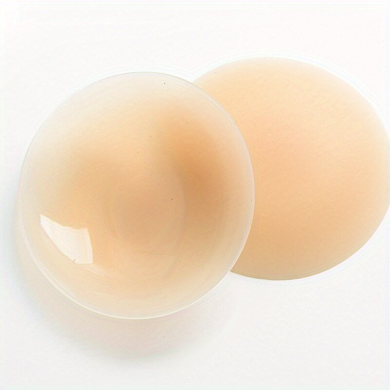 Silicone Nipple Covers, Strapless Invisible Self-adhesive Breast Pasties, Women's Lingerie & Underwear Accessories