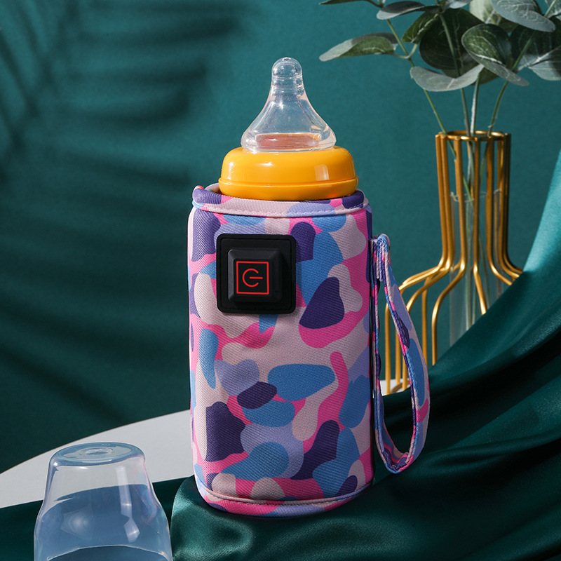 USB Plug Tipo Baby Bottle Warmer, dispositivo de aquecimento para garrafa de leite, venda quente, 5V-2A, 2024