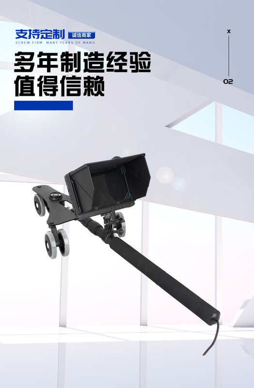 Wykrywacz podwozia XNK600 wideo lustro inspekcyjne fotografia wysokiej rozdzielczości chowana sonda wideodomofon