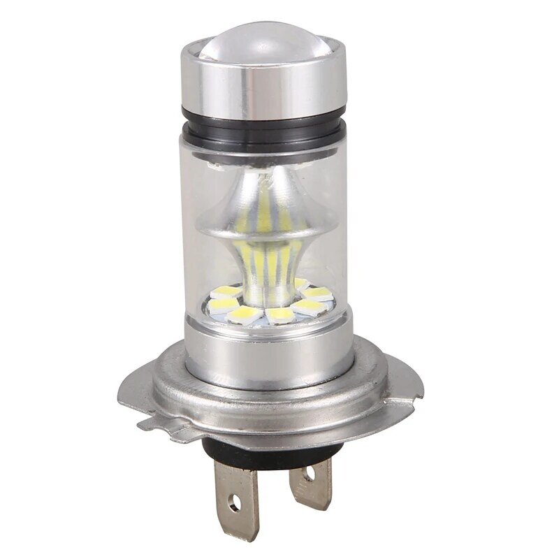 Lâmpada de nevoeiro LED de alta potência, faróis brancos, lâmpada H7, 100W, 20LED, 6000K, 3 pares