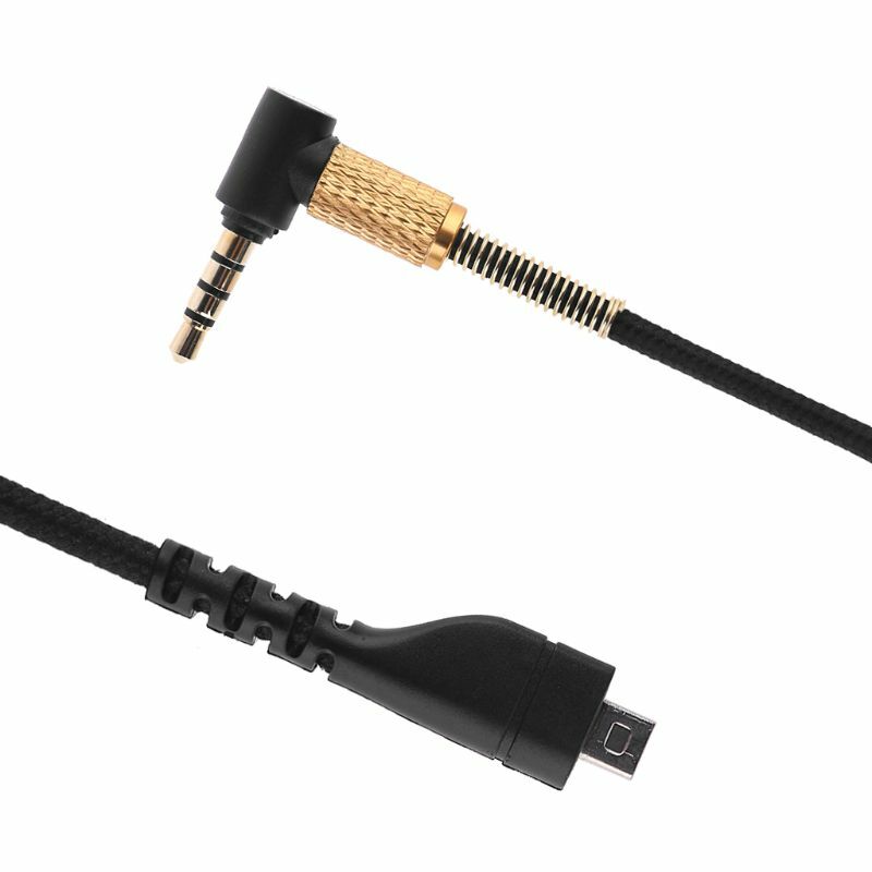 Cable Cable repuesto Cable auriculares trenzado para Arctis 3 5 7 9X