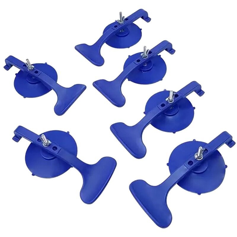 6Pc Suction Clamp Set For Sealing Rear Window To Top Convertible Glass Windshield Repair Gluing