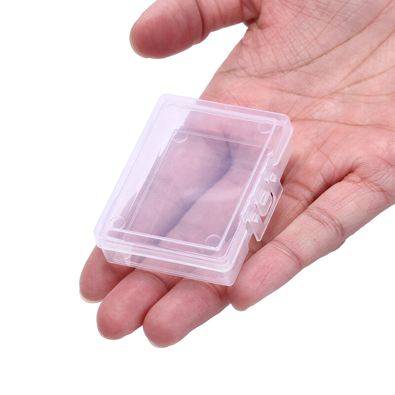 Boîte transparente en plastique pour leurre de pêche, mallette de rangement pour hameçons et appâts, 1 pièce
