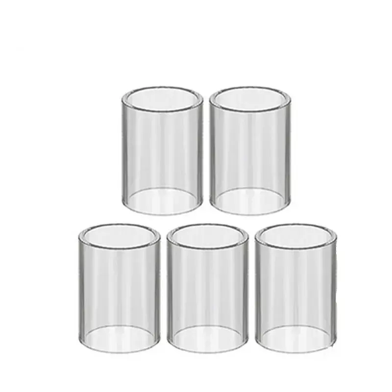 5PCS  Glass Tube for TFV8 Big Baby /TFV8 Big Baby RBA Straight Replacement Machine Accessories