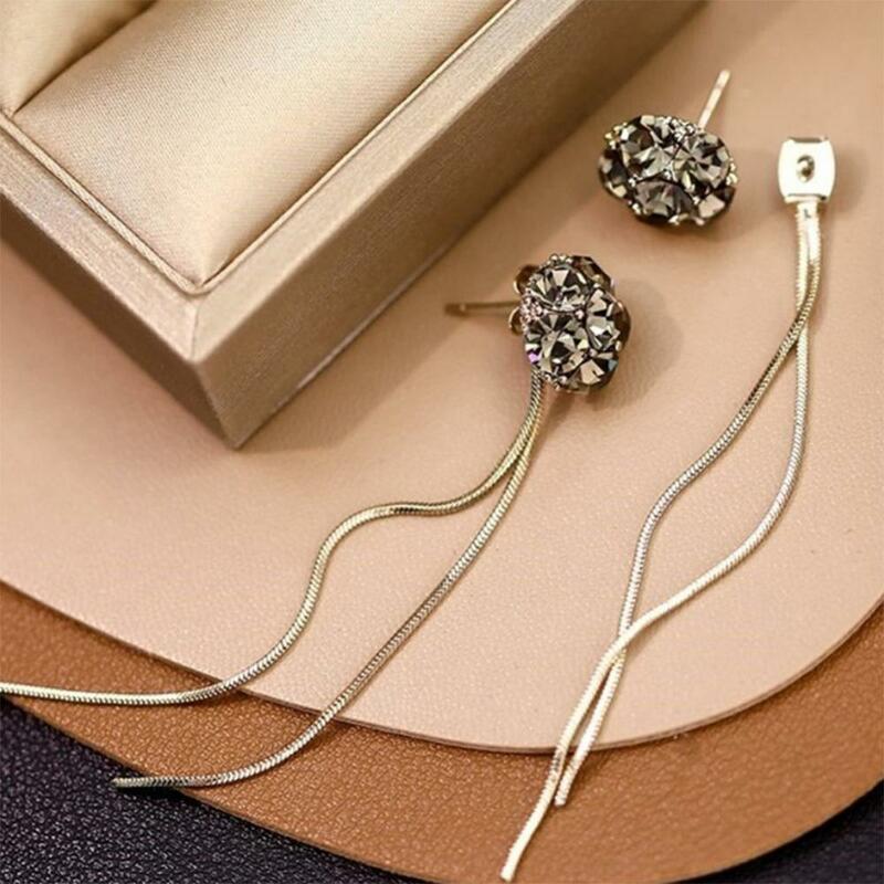 1~6PCS Trend Korean Style Romantic Dangle Earrings Cute Women's Geometric Heart Earrings Punk Jewellery Party Unusual Earring