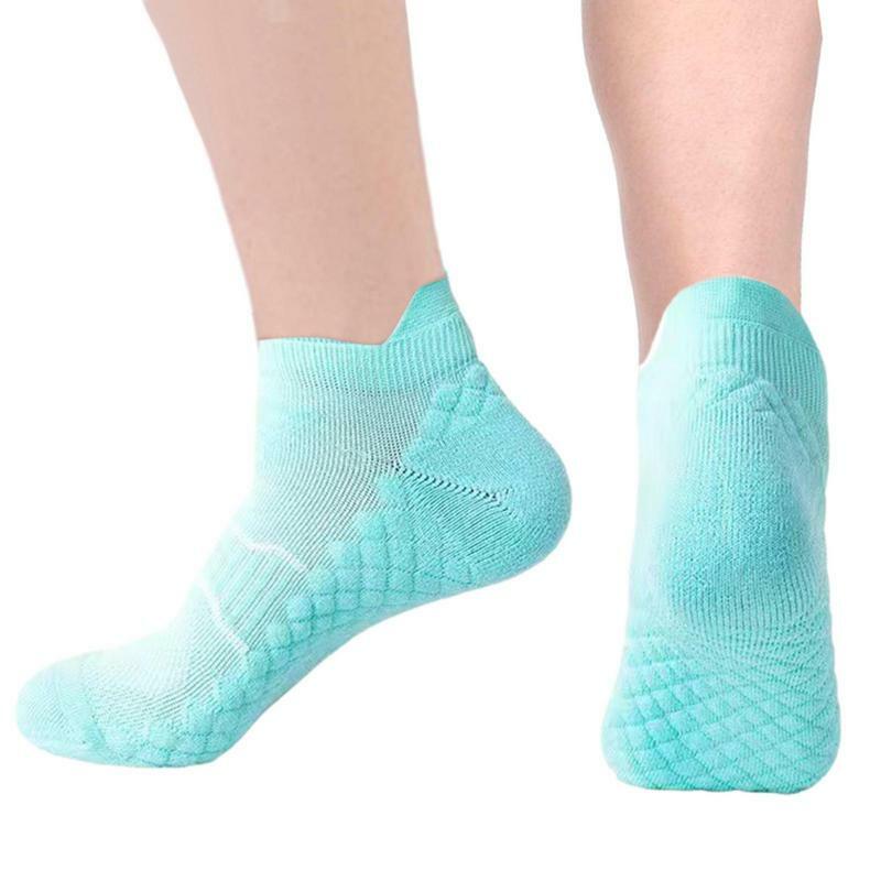 Mens Cushioned Athletic Ankle Socks Running Sports Ankle Socks Unisex Non-Slip And Anti-Odor Features Moisture Wicking Socks
