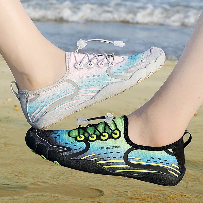 Zapatos de agua de playa de secado rápido Unisex, zapatillas de natación, playa, Barefoot, surfear, zapatillas, sandalias ligeras para hombre y mujer