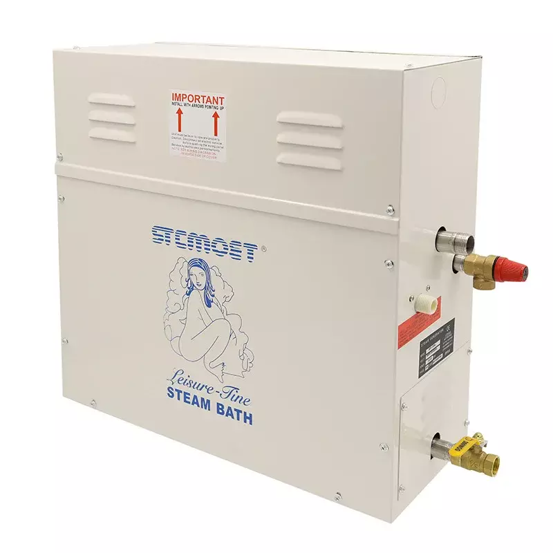 Stcmoet 9kw elektrische Sauna Dampfer zeuger Duschraum Dampfbad maschine 12kw digitales Bedienfeld Dampfbad generatoren