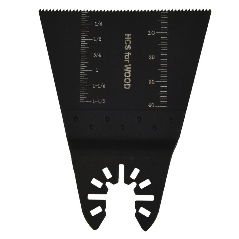 High Quality New Practical Saw Blade Blade Steel Wood 1pc 65mm/2.6Inch Black High Carbon Multi-Tool Opening Hole Oscillating Saw