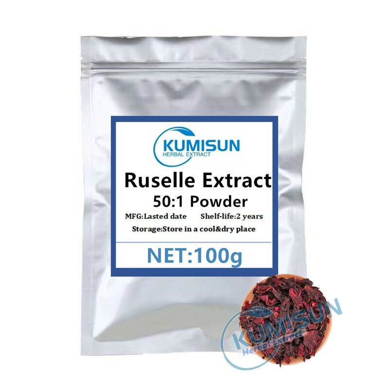 50-1000g 50:1 Roselle Kelch extrakt Rosen aubergine (Mei Gui Qie)