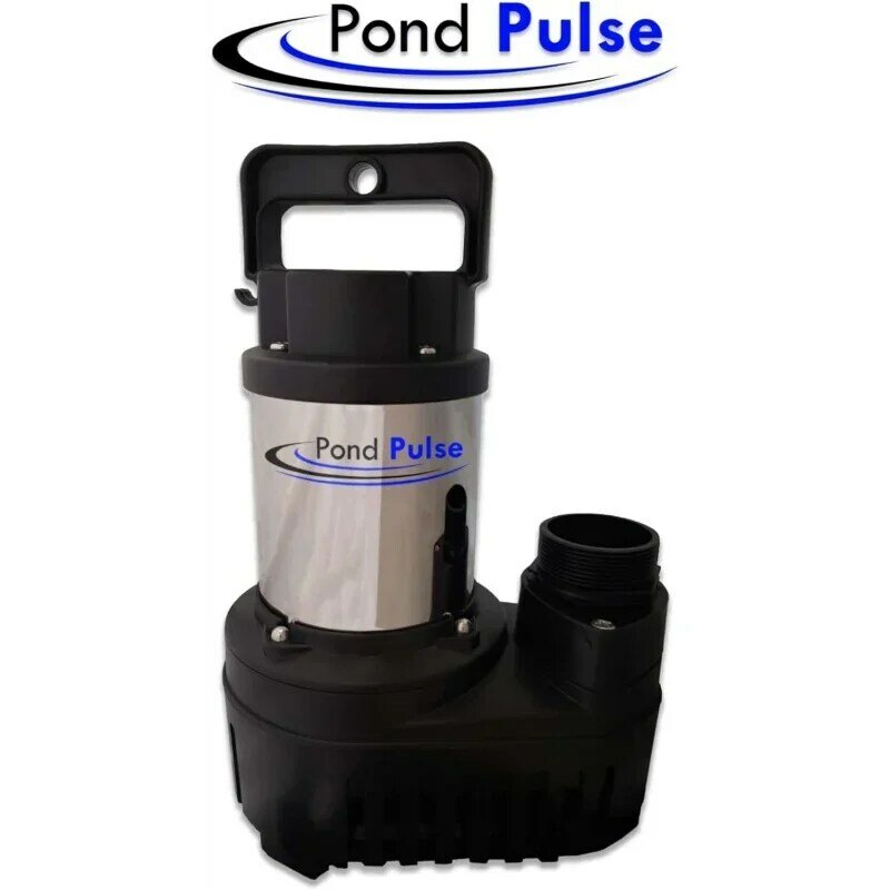Half Off PONDS-Hybrid Drive bomba submersível, Pond Pulse, 5.5 GPH, Water Gardens e Pond, Free Waterfall, w/ 30 "Power