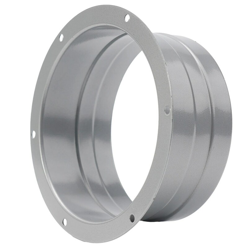 Adaptador de tubería de ventilación de brida de Metal, adecuado para equipos de ventilación interiores, proporciona ventilación silenciosa y eficiente