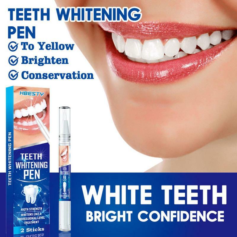 Dente branqueamento Pen Dazzling White Teeth Whitening Pen Instant Teeth Whitening Pen Ilumine seu sorriso Tooth Higiene Cuidados Ferramentas