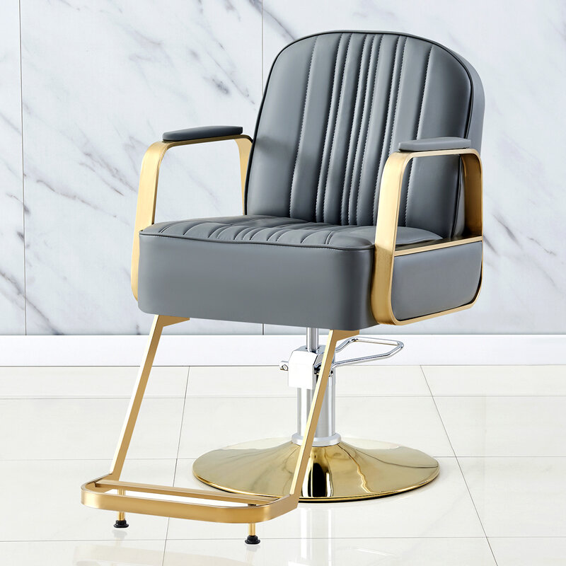 Piękna luksusowa krzesła fryzjerskie stylistka wygodna Manicure krzesła fryzjerskie profesjonalna wyposażenie salonu Silla De Barbero