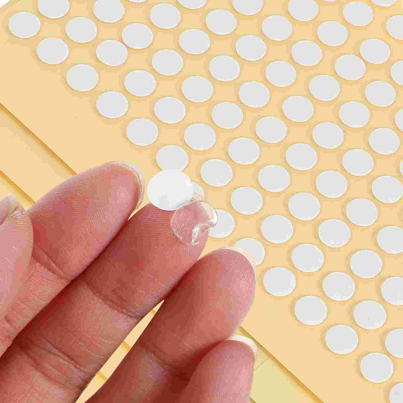 1000 Pcs Transparent Dot Glue Stickers For Cars Double Sided Clear Paint Safe Wall Removable Tape Label