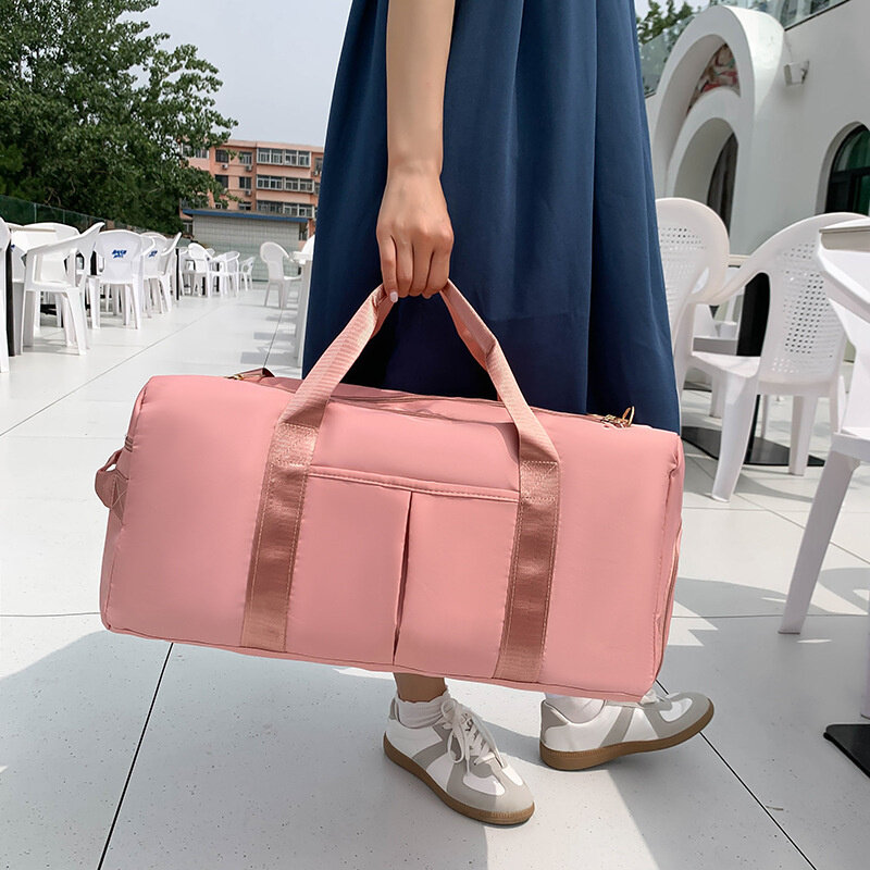 Sacos de viagem Oxford dobráveis para homens e mulheres, sacos de bagagem de grande capacidade, bolsas impermeáveis, sacolas unissex, 2023, novos