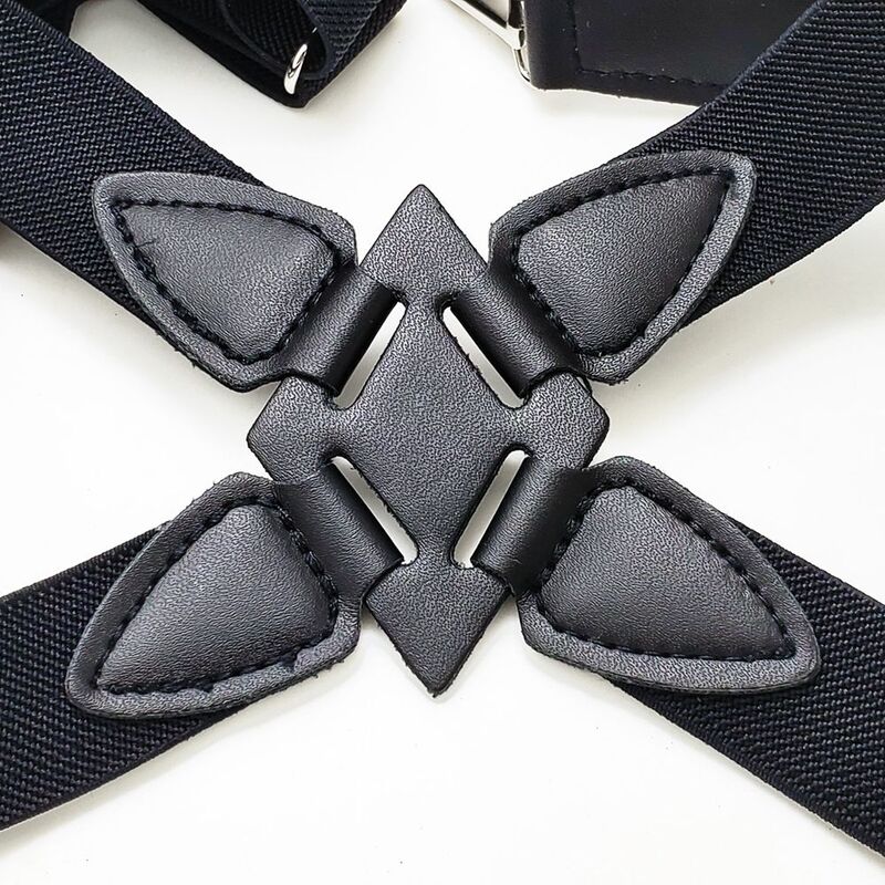 X Back Shirt Clip Gentlemen Shoulder Strap Strap Clip Men's Suspenders Clips Elastic Belt Hanging Pants Clip Adjustable Braces