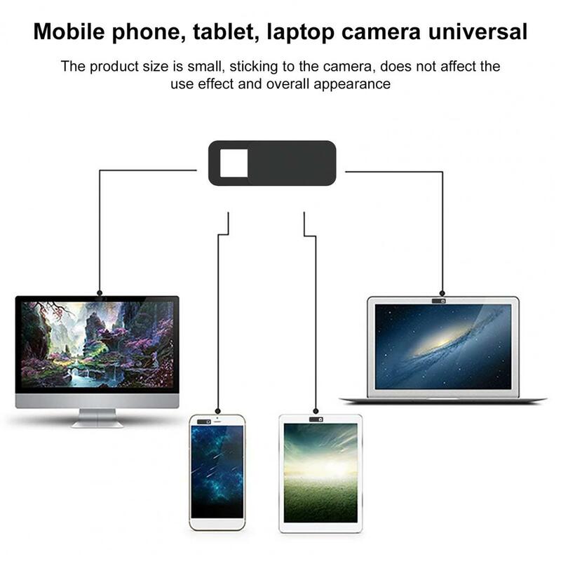 Webcam slider superfície longa e lisa, acessórios do computador, alta qualidade