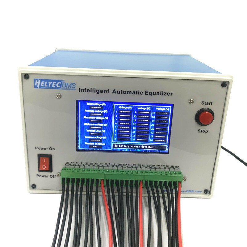 ECUALIZADOR automático inteligente 2 ~ 24S 3A 4A, equilibrador de descarga para Lipo/Lifepo4/LTO 1,5-4,5 V, equilibrador de batería para mantenimiento/reparación