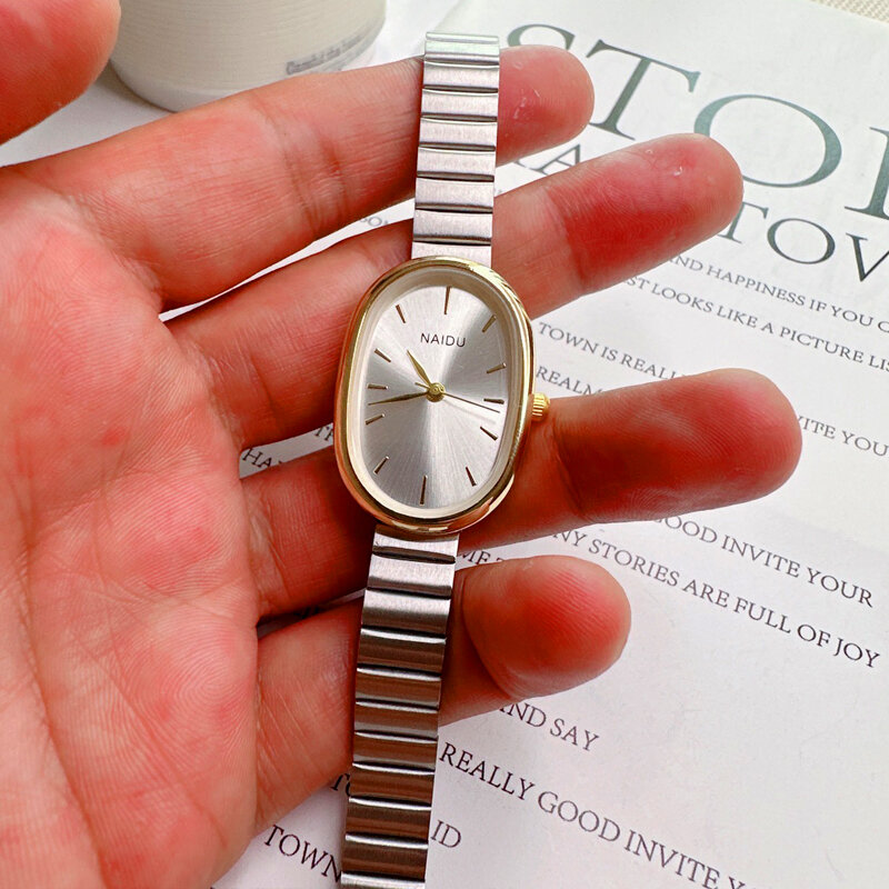 2023 Jahr Frauen Uhr wasserdichte Uhr für Studenten weibliche Uhr Edelstahl Mädchen Uhr Luxus als Geschenk