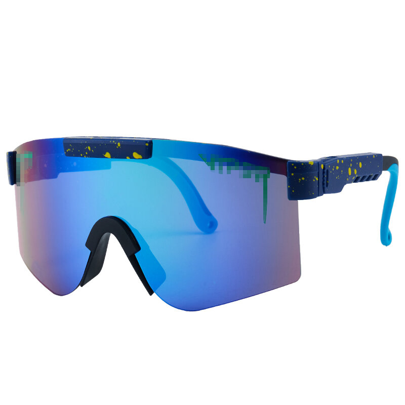 Kacamata bersepeda tahan angin anak-anak, lensa mata olahraga luar ruangan bayi UV400 anak laki-laki/perempuan 7 warna 1143
