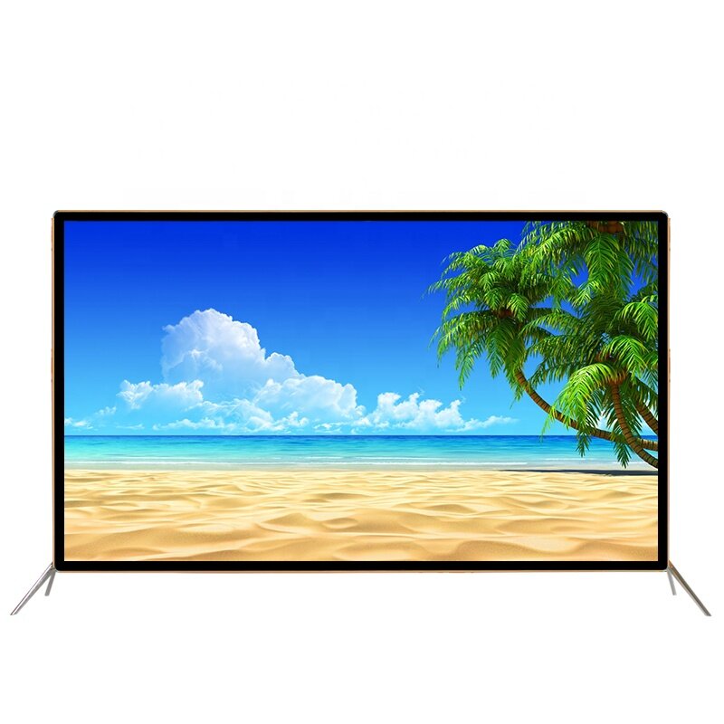 Flat screen good quality OEM brand PAL NTSC led tv android smart 50 inch 4k uhd led panel tv lcd televisions