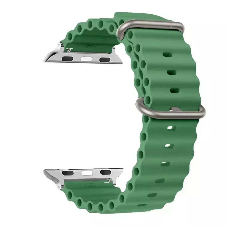 Apple Watch,iwatchシリーズ9, 8, 7, SE用oceanストラップ,オリジナル,49mm, 44mm, 45mm, 41mm, 40mm, 38mm, 44mm, 45mm, 1:1
