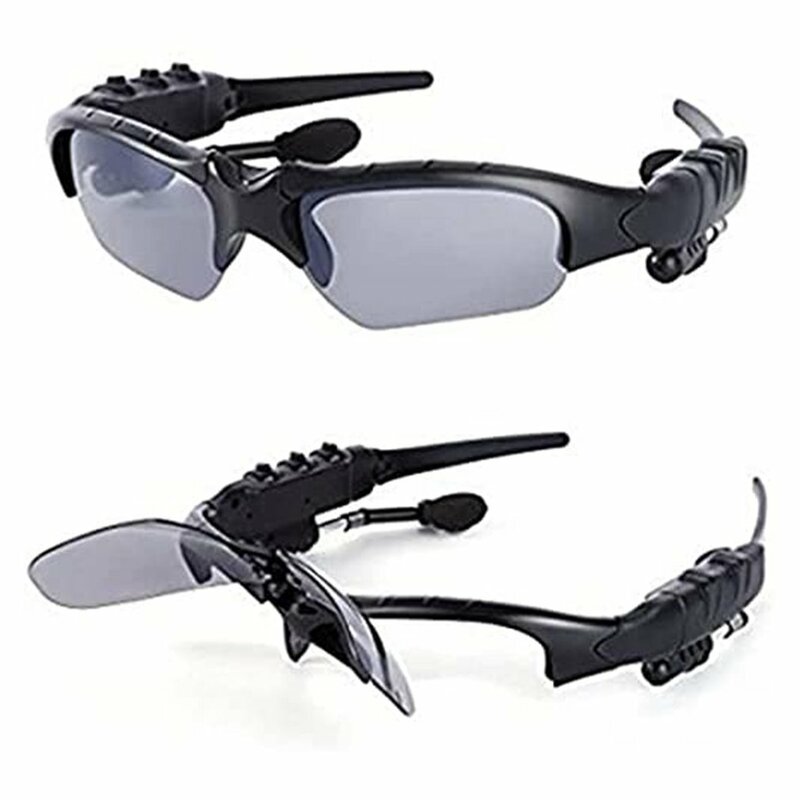 Mini gafas de sol con auriculares inalámbricos, lentes polarizadas ultraligeras para deportes, música, herramienta para correr y ciclismo, gran oferta
