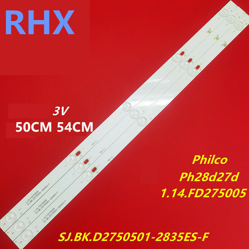 FOR  PH28D27D 1.14.FD275005 SJ.BK.D2750501-2835ES-F   3V   100%new  LCD TV backlight bar