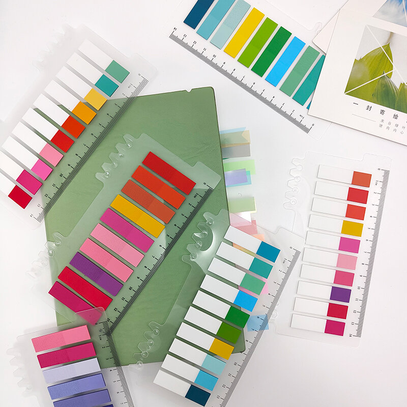KindFuny 6 seri warna merekat sendiri bantalan Memo buku catatan tempel titik itu penanda Memo stiker kertas perlengkapan kantor sekolah