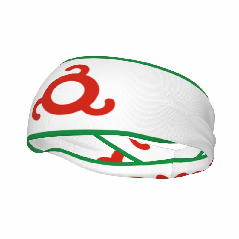 Ingushetia Flag Athletic Headband fasce elastiche per il sudore donna uomo basket sport palestra Fitness fascia per il sudore pallavolo Tennis