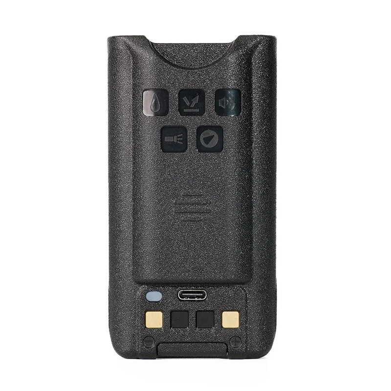 Baofeng-walkie-talkie UV 9R Pro V2, batería gruesa tipo C, cargador de alta capacidad, 2100mAh, Radio Ham CB, Radio bidireccional de UV 9R Plus