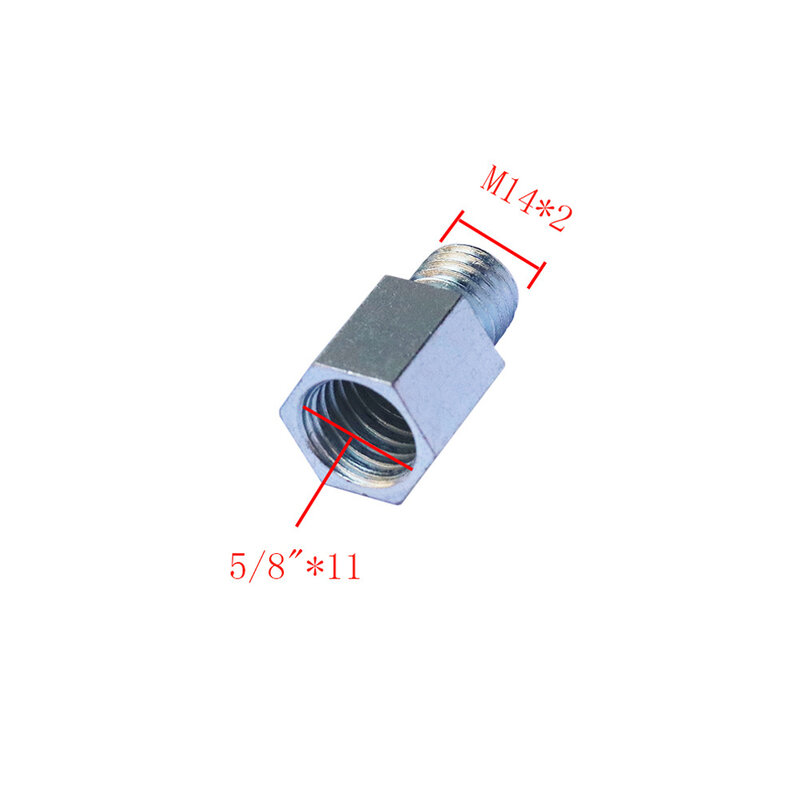M10 M14 Adapter Interface Connector 1.5Mm Draad Pitchs M14 Tot M10 Metalen Draagbare Kleine Brede Toepassingen M10 Tot M14 M10 Tot M16