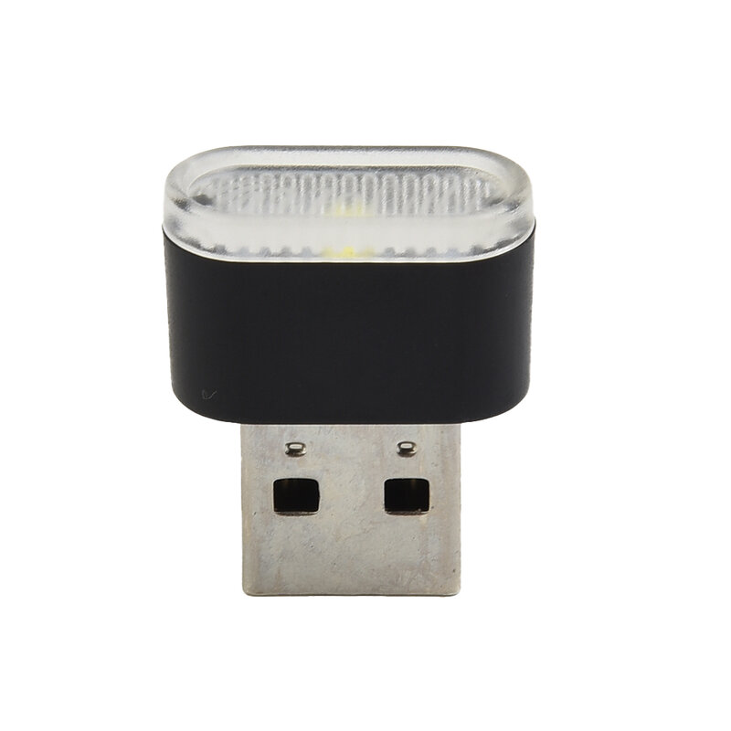 USBアンビエントブライトLEDカーランプ、実用的な軽量、コンパクトで便利なネオン大気ランプ、新品