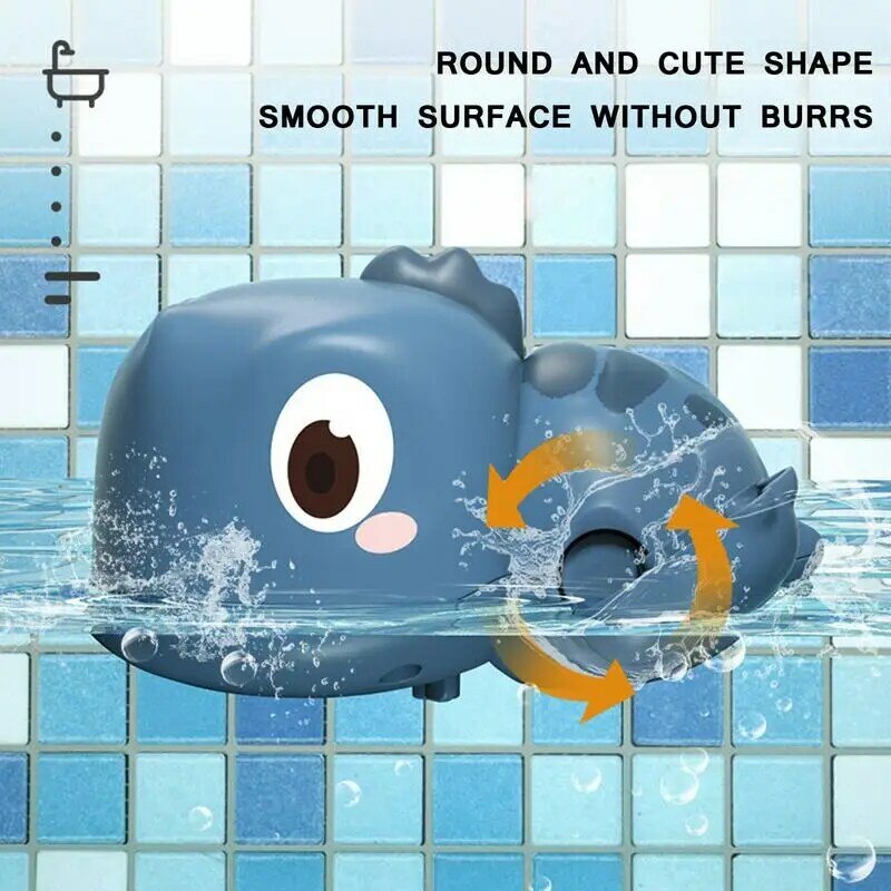 لعبة حوض استحمام ديناصور عائم تلقائي للأطفال ، ألعاب حمام للأطفال ما قبل المدرسة ، تصميم حمام سباحة