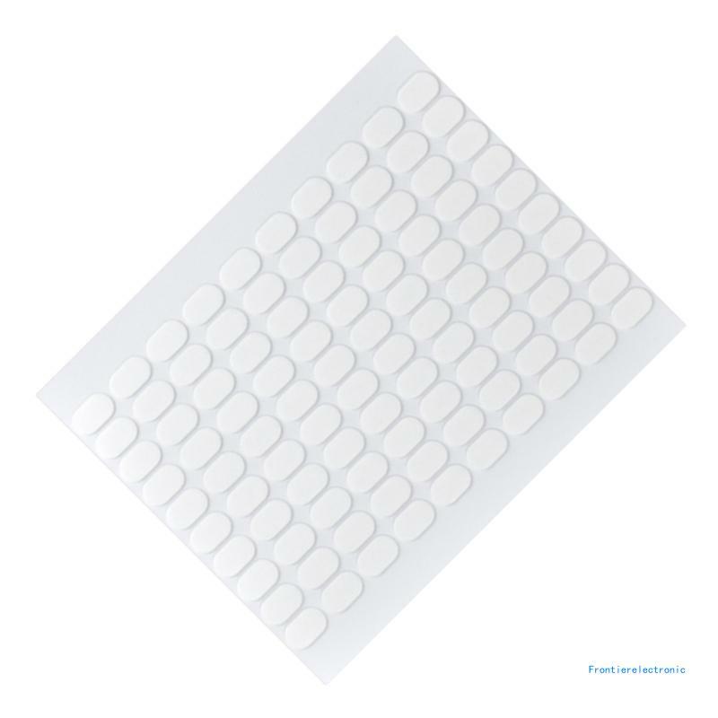 100 stuks heldere dubbelzijdige zelfklevende stickers Dot Clear Sticky Stopverf DropShipping