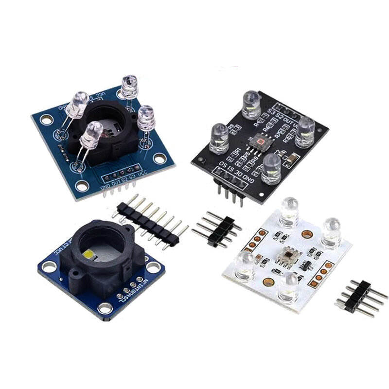 GY-31/GY-33 TCS34725 TCS3200 TCS230 Detector Module Color Recognition Sensor Accessories For Arduino DIY Module DC 3-5V Input